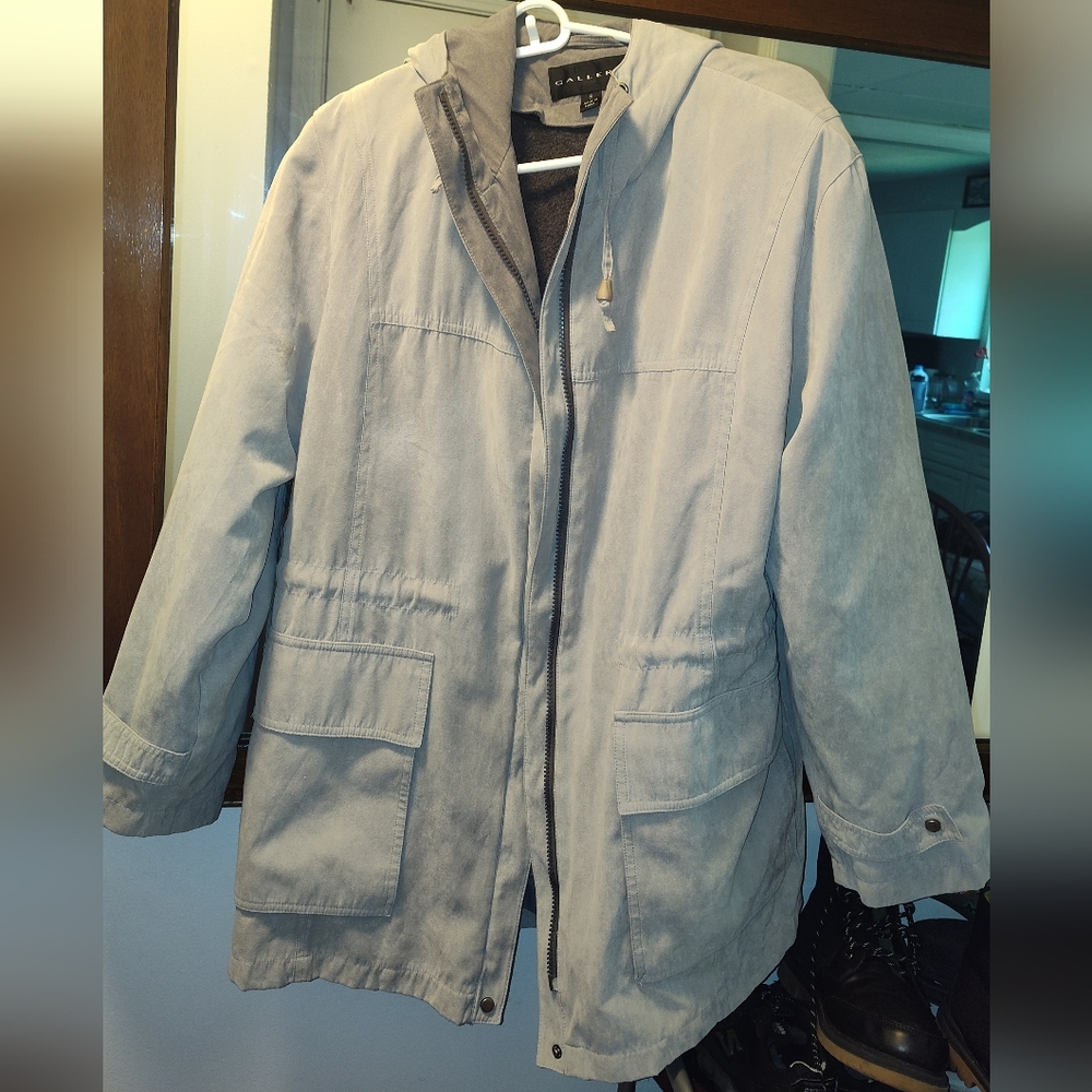 Gallery Gray Hooded Jacket